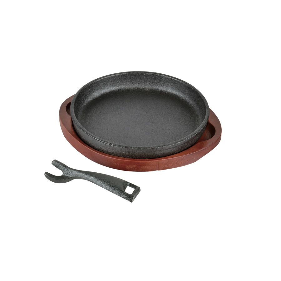 スプラウト 鉄鋳物製ステーキ皿<丸型>16cm