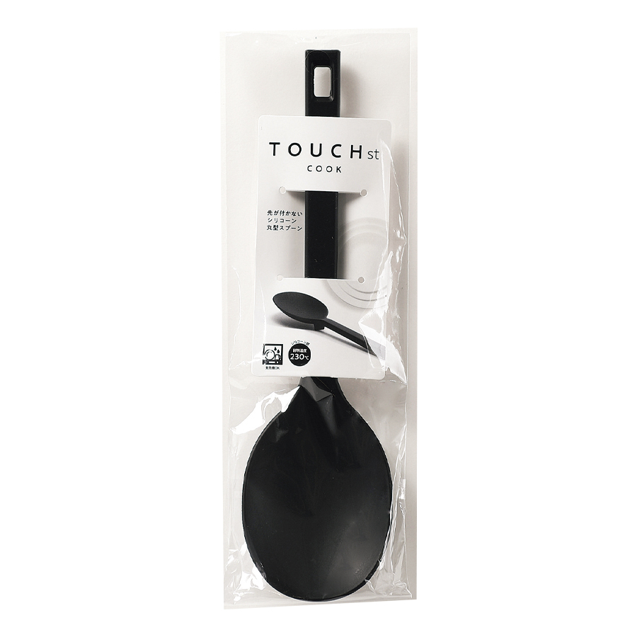 TOUCH st �悪�t���Ȃ��V���R�[���ی^�X�v�[��(BLACK)