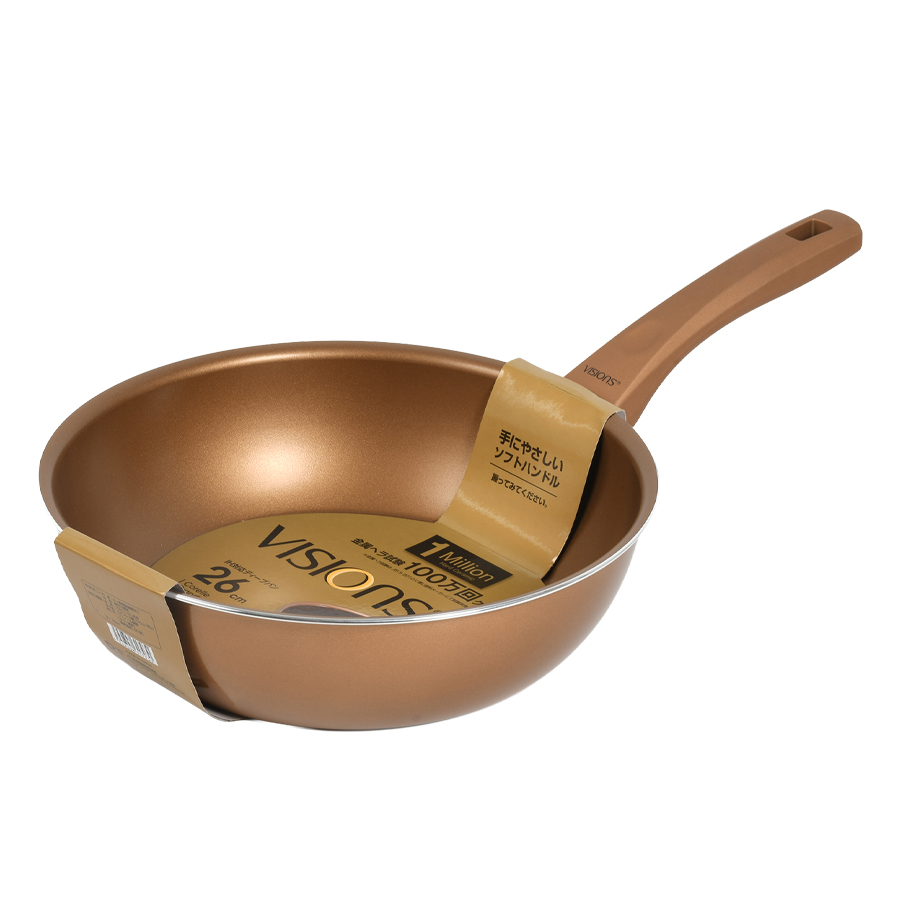 VISIONS ST2 GOLD Coating IH�Ή��f�B�[�v�p��26cm