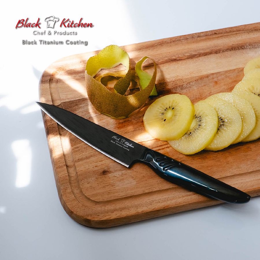 Black Kitchen Black�`�^��Knife 4�_�Z�b�g