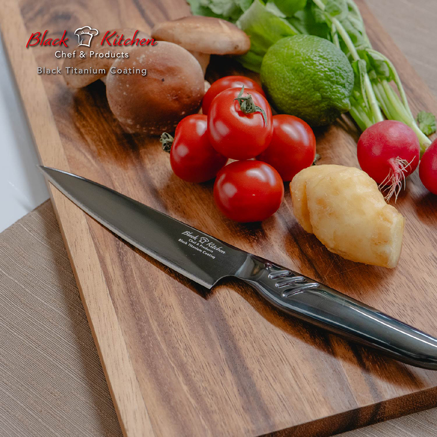 Black Kitchen Black�`�^��Knife 4�_�Z�b�g