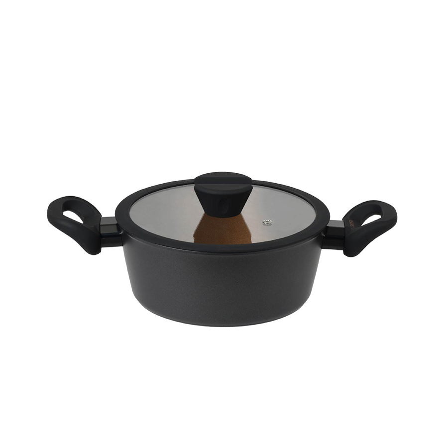 VISIONS GOLD Coating IH�Ή��V�`���[�|�b�g20cm Black