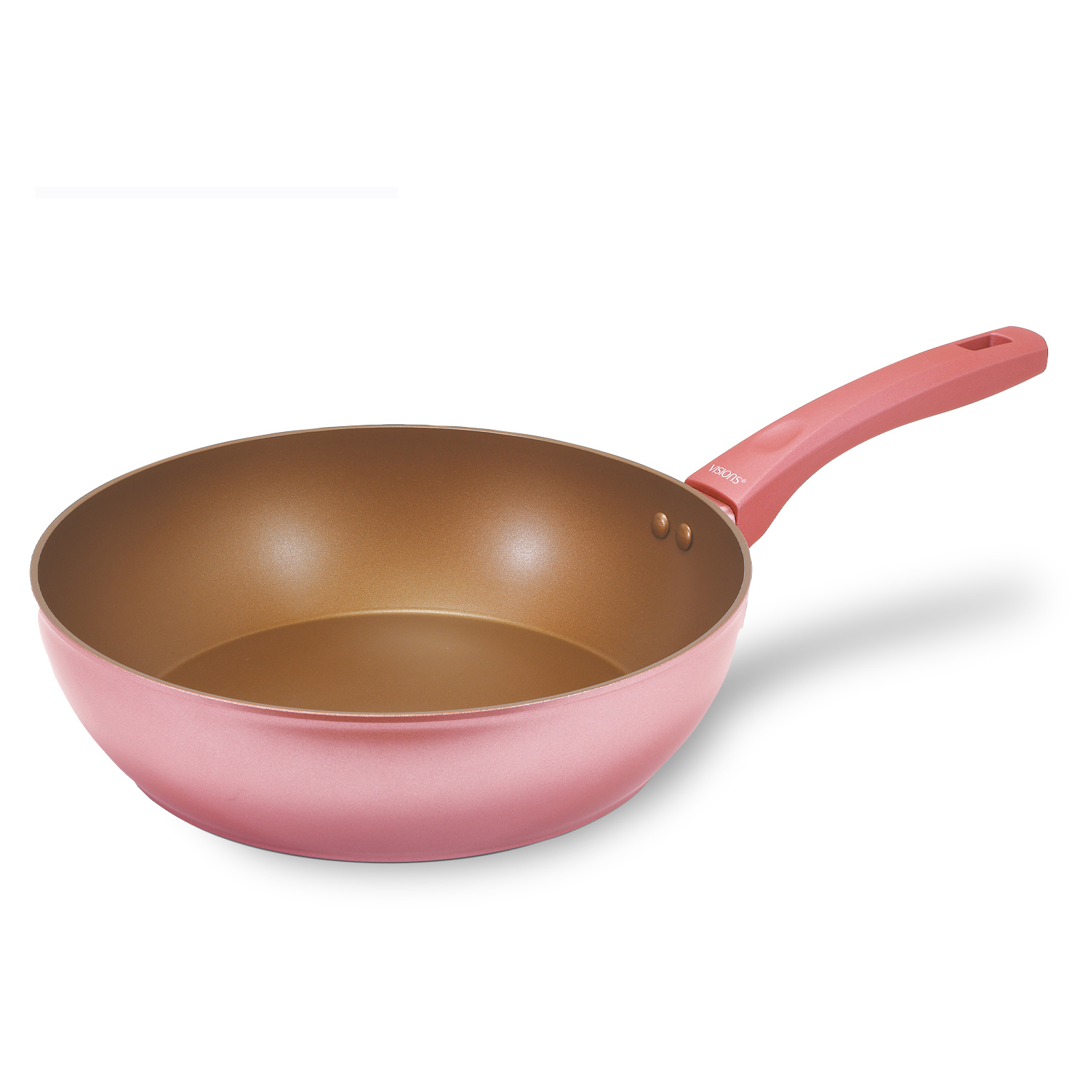 VISIONS GOLD Coating IH�Ή��f�B�[�v�p��28cm PINK