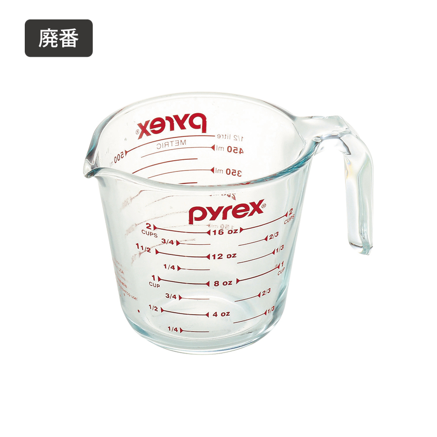 �y�p�ԁzPYREX ���W���[�J�b�v500ml